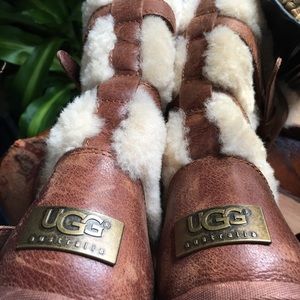 Ugg Leather Fur LiningSOLD